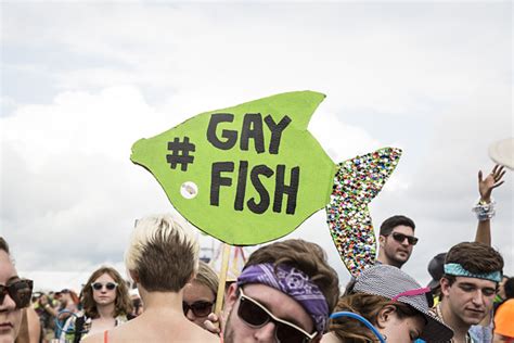 People Are Really Into Calling Kanye a Gay Fish at Bonnaroo .